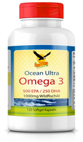 Omega 3 ULTRA 500/250 DHA, 120 kapslar