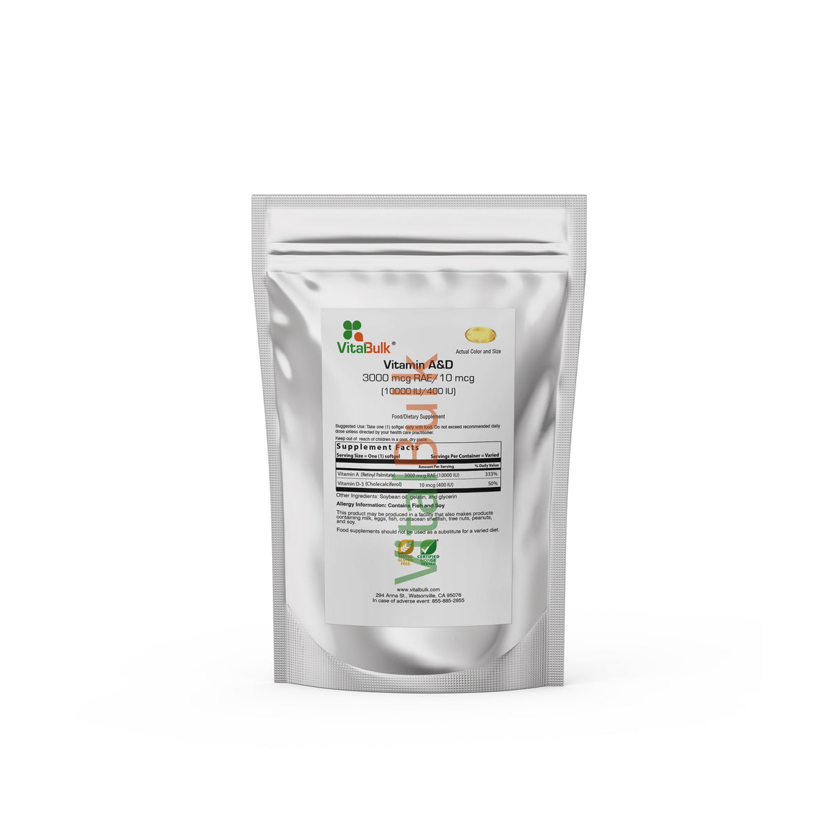 Vitamin A & D 10 000/400 IE