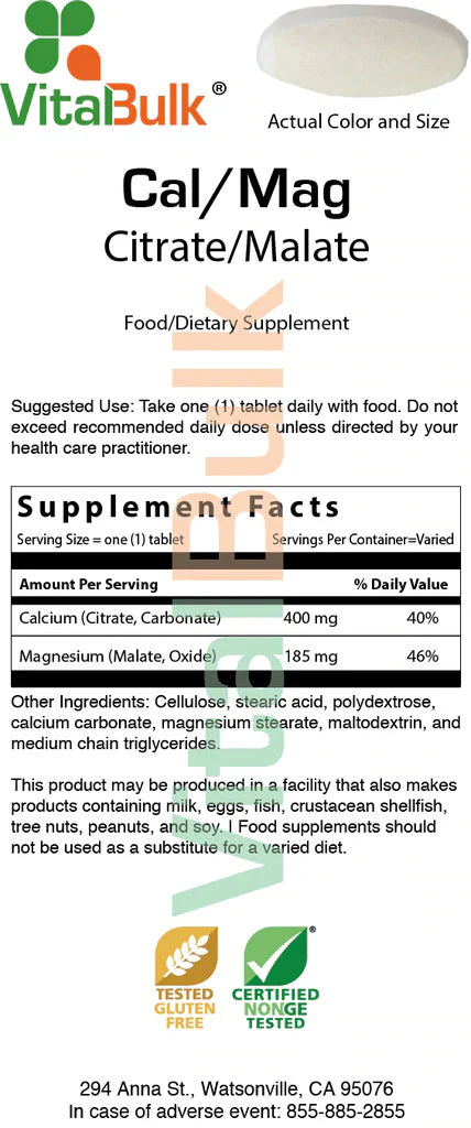 Cal-Mag Citrate/Malate