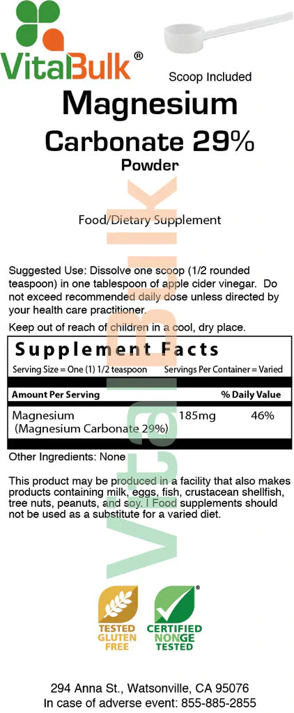 Magnesium Carbonate 29%
