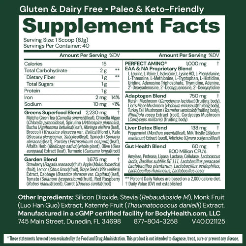 Bodyhealth Greens