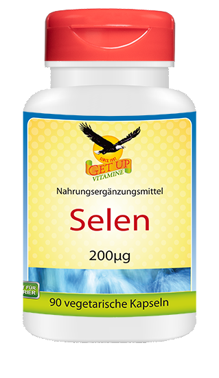 Selen, 200mcg, 90 veg. capsules